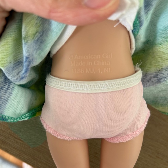 American Girl WellieWishers Camille 14.5" Doll Blonde Hair Blue Eyes with Outfit - Picture 8 of 8